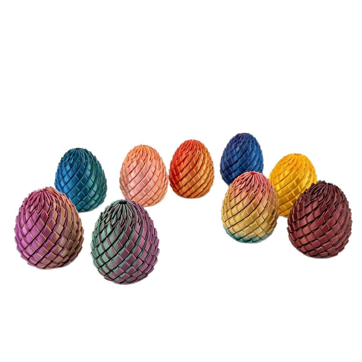 3D Printed Transforming Dragon Egg Fidget Toy ? Stress Relief Sensory Ball
