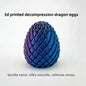 3D Printed Transforming Dragon Egg Fidget Toy ? Stress Relief Sensory Ball
